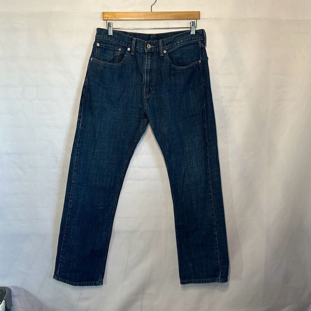 Levi’s Men’s 505 Straight Leg Regular Fit Cotton Jeans size 34x32